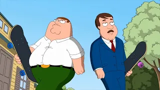 Peter Griffin Skateboarding - Even Flow by Pearl Jam