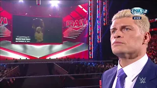 Cody Rhodes habla y recuerda a su padre Dusty Rhodes - WWE Raw 04/04/2022 (En Español)