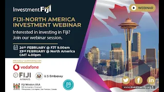 Fiji-North America Investment Webinar