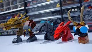 Lets build some lego Kaiju heads from Godzilla's Monsterverse!