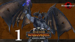 Total War: Warhammer 3 Immortal Empires Campaign - Shadow Legion, Be'lakor #1