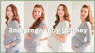 Sweet Pregnancy Belly Growth | 40 week pregnant belly