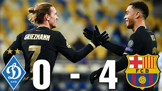 Dynamo Kyiv vs Barcelona [0-4], Champions League, Group Stage 2020/21 - MATCH REVIEW