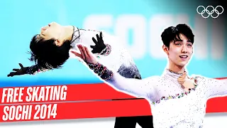 🇯🇵 Yuzuru Hanyu's Incredible Free Skating routine at Sochi 2014! 🥇⛸