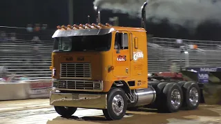 Heavy Metal Hot Street Semi Trucks In Action At The Buck