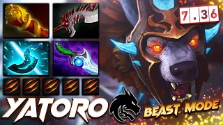 Yatoro Ursa 7.36 Beast Mode - Dota 2 Pro Gameplay [Watch & Learn]