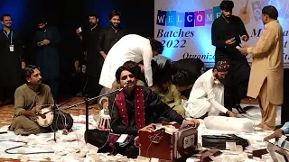 muhabbat ji zarurat aaw by Ustad Rajab faqeer at art council karachi szabul university program