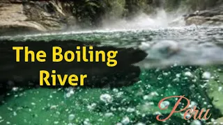 the boiling river in Amazon forest #boilingriver