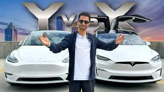 Tesla Model Y vs Model X | ULTIMATE Buyers Comparison