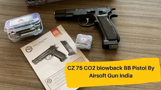 CZ 75 CO2 blowback BB Pistol By Airsoft Gun India