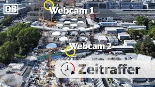Zeitraffer Stuttgart 21: Beeindruckender Baufortschritt am künftigen Hauptbahnhof