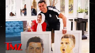 Cristiano Ronaldo Reportedly Facing '99 Lashes' For Hugging Iranian Painter | TMZ Live