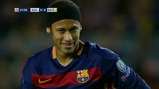 Neymar Jr vs Bate Borisov 15-16 (UCL Home) HD 1080i