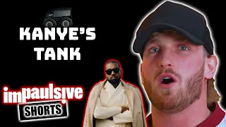 LOGAN PAUL'S EXPERIENCE DRIVING KANYE WEST'S TANK