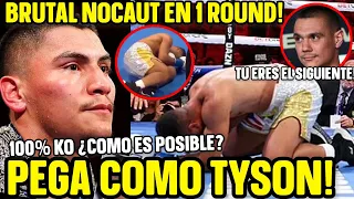 SHOCK! VERGIL ORTIZ CON GOLPE LETAL NOQUEA EN SEGUNDOS Y AMENAZA A TIM TSZYU PERO TIM RESPONDE