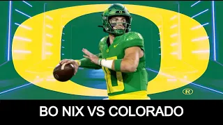 Bo Nix vs Colorado | 2024 NFL Draft Film |