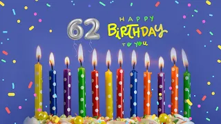 62nd Birthday Song │Happy Birthday To You