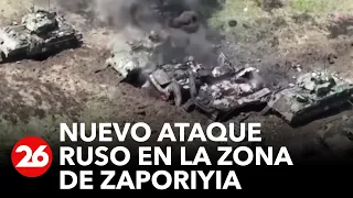 Nuevo ataque ruso sobre Zaporiyia