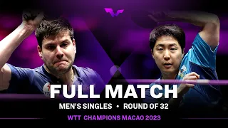 FULL MATCH | Dimitrij OVTCHAROV vs LIM Jonghoon | MS R32 | #WTTMacao 2023