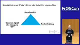 2023 - Qualitative und freie Sprachsynthese - darf’s ein bisschen weniger Cloud sein.