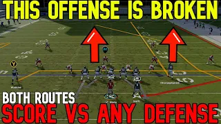 This UNSTOPPABLE *NEW* OFFENSE Has Multiple Routes That SCORE VS EVERY DEFENSE in Madden NFL 24 Tips