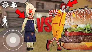 Funny moments in Ice Scream Horror Game || Experiments with Rod Episode 34