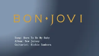 #7 Bon Jovi - Born To Be My Baby Solo [with Backing Track]