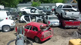 Classic Honda Civic gets Crushed 🤠👍