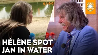 Hélène spot Jan in water bij Droomparken: 'Ja, die is leuk!' | DE ORANJEZOMER
