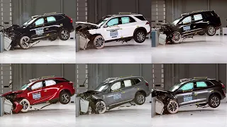 CRASH TEST 8 Luxury SUVs | GLE, X3, Q5,  XC60, MDX, XT6, RX & Aviator