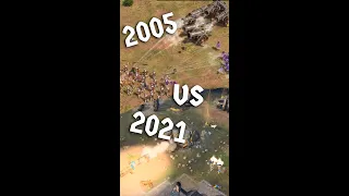 AoE 2005 vs 2021 Bombards