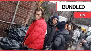Joaquin Phoenix spotted in the Bronx while filming new Joker movie | SWNS TV