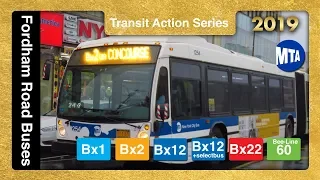 Bronx: Fordham Road Buses - MTA New York City TrAcSe 2019