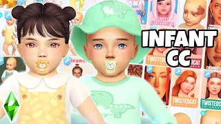 INFANT CC FINDS👶The Sims 4 Custom Content Shopping!
