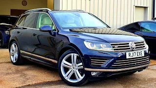 High Spec 2017 VW Touareg 3.0 TDI R Line Plus Review - With air suspension!