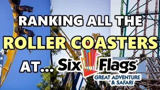 Ranking All The Roller Coasters At Six Flags Great Adventure (Jackson, NJ)