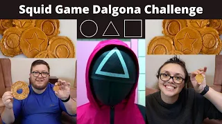 Squid Game Dalgona (Honeycomb) Candy Challenge