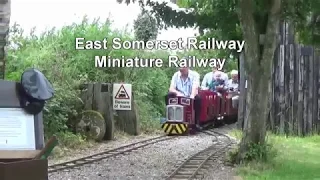 East Somerset Railway Miniature Railway, June 2018