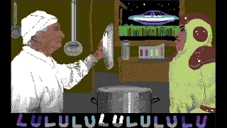 COMMODORE C64 SID & PIC 2021 - LA SOUP AUX CHOUX (Kohlkopfsuppe-remix) CHRIS-DO / Oscilloscope View