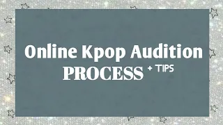 Know the process of Kpop Online Audition +tips || What happens in the 2nd & final round || It's Ohu