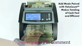 Cassida 5520 UV - USA Money Counter with ValuCount, UV/IR Counterfeit Detection #shorts_  #viral