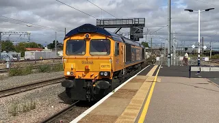 Trains at Peterborough (ECML) 02/08/2022