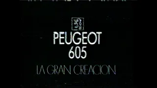 PEUGEOT 605: La gran creación de 1990