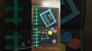 #myfirstshorts Scrapbook for kids|| Class 1|| Craft for kids|| Scrapbook ideas for school kids||