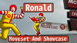 Rivals of Aether: Ronald McDonald Moveset and Showcase (but it's a school presentation)