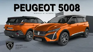 ALL NEW PEUGEOT 5008 2024-2025? REDESIGN | Digimods DESIGN |