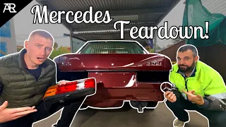 We Completely STRIPPED Down This 1980s Mercedes 190E And Found...
