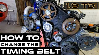 VW 1.9 TDI Timing Belt Replacement