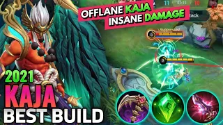 Offlane Kaja Best Build 2021 | Top 1 Global Kaja Build | Kaja Tutorial and Gameplay - MLBB
