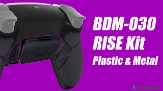 PS5 Controller BDM030 RISE Remap Kit Plastic and Metal Installation Guide